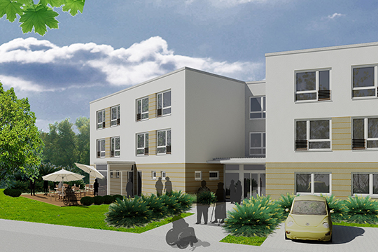 Perspektive Eingang komplett NEU